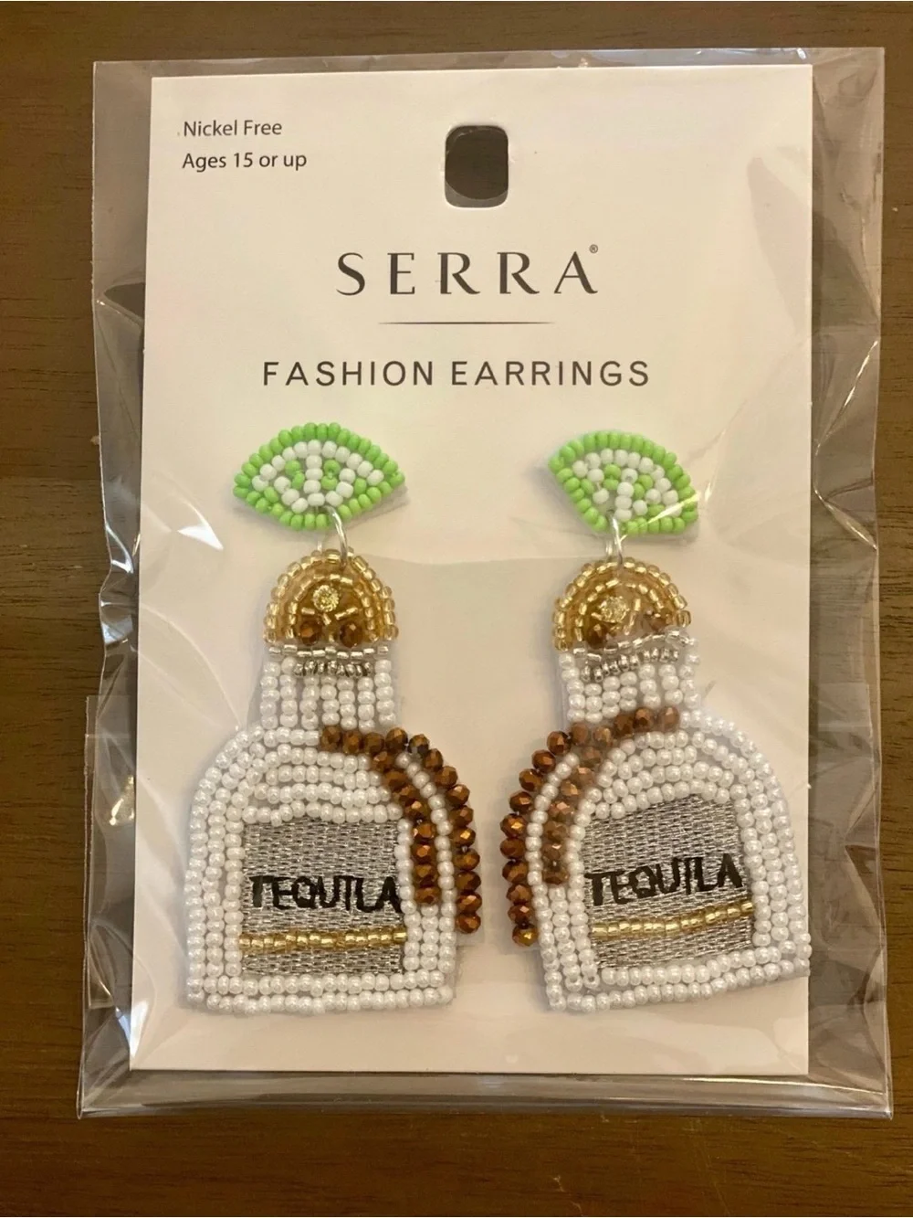 NWT Serra Tequila Fashion Earrings
